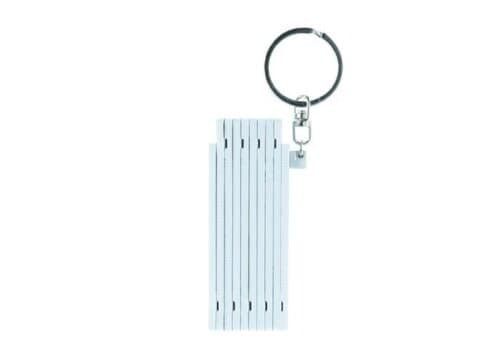 Schlüsselanhänger mit Mini-Zollstock