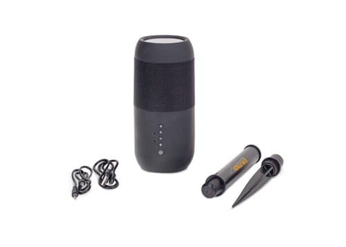 Wireless solar speaker torch 2x5W IPX6