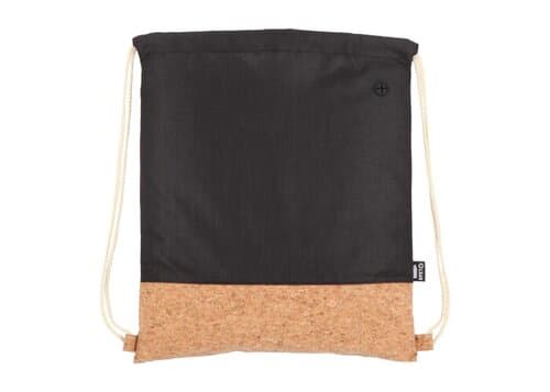 Kordelzugbeutel R-PET & Kork 35 x 40cm