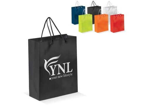 Laminierte Papiertasche, mittel