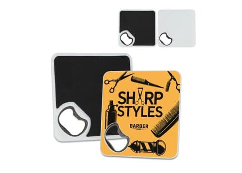 R-ABS Untersetzer mit Flaschenöffner