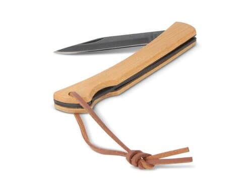 Taschenmesser aus Bambus