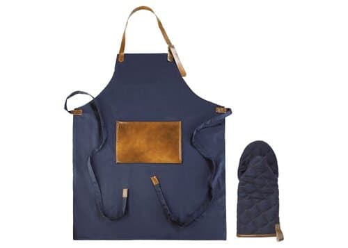 BBQ-Schürze und -Handschuh