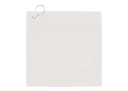 Schnelltrocknendes Golfhandtuch mit Haken R-PET 30 x 30 cm Sublimation