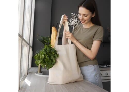 Tasche canvas OEKO-TEX® 280g/m² 42x12x43cm