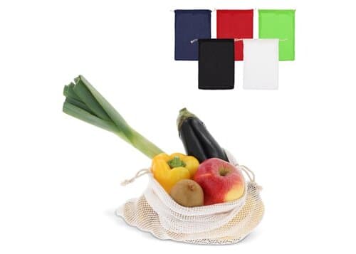 Wiederverwendbare Lebensmitteltasche OEKO-TEX® Baumwolle 30x40cm