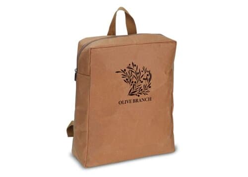 Rucksack aus Kraftpapier