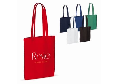 Tasche aus recycelter Baumwolle 140g/m² 38x42cm