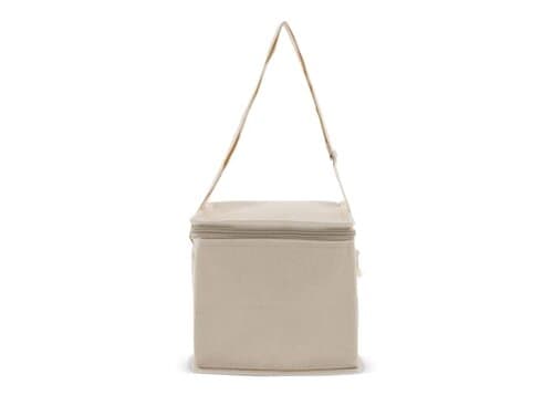 Kühltasche mit einer Ausssenhülle aus baumwolle 22x18x18cm