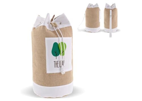 Seesack aus Baumwolle und Jute