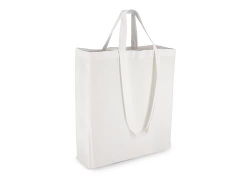 Tragetasche aus Baumwolle OEKO-TEX® 38 x 10 x 42cm 140g/m²