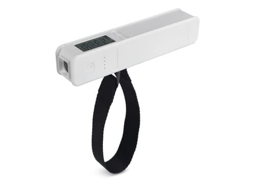 5-in-1 Travel Powerbank 2600 mAh - Kofferwaage - Taschenlampe - Lineal - Temperaturmesser
