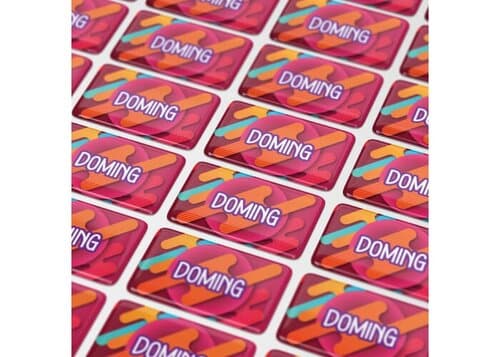 Doming Rechteck 30x15 mm