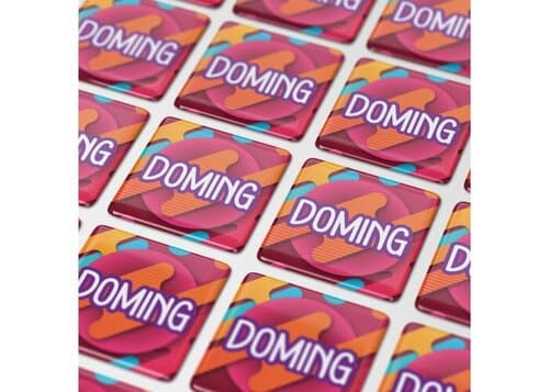 Doming Quadrat 40x40 mm