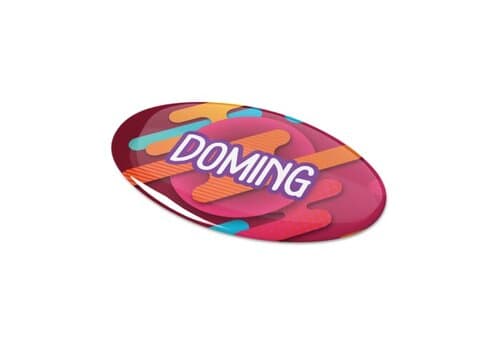 Doming Oval 20x10 mm