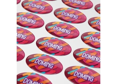 Doming Oval 50x25 mm