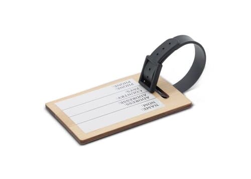 Kofferanhänger aus Bambus