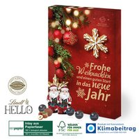 Wand-Adventskalender Lindt „HELLO“ Mini´s, Klimaneutral, FSC®