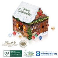 Adventskalender Lindt „Weihnachtshaus“, Klimaneutral, FSC® Standard