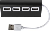 USB-Hub aus Aluminium Leo