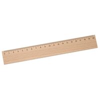 Lineal Holz 20 cm