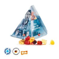 Tetraeder 15g, Gummibärchen 30% Fruchtsaft