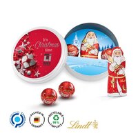 Weihnachtsdose mit Lindt-Mischung