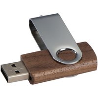 USB Stick aus dunklem Holz 4GB