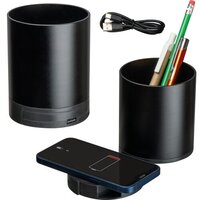 Stifteköcher mit Wireless Charging