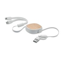 TOGOBAM Einziehbares USB-Ladekabel