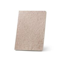 TEAPAD SEMI-RIGID. Notizbuch A5 mit semi-flexiblem Cover aus Teeblattverwertung (65%)