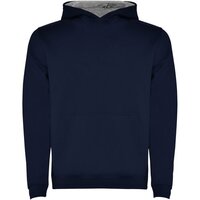 navy blue  /  marl grey