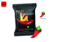 Fruchtgummi Chili Schote Werbetüte