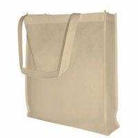 Non-Woven-Tasche mit langen Griffen - 80 g/m² - 38 x 42 x 10 cm