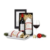 Geschenkset  Präsenteset Rotwein  Stollen