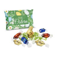 Geschenkartikel / Präsentartikel: Lindt Ostertasche inkl. Lindt-Goldhase - auch in individueller Kissenverpackung