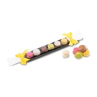 Geschenkartikel / Präsentartikel: Macaron-Stange mit Schleifen, 60 g