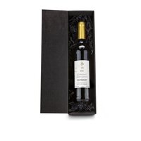 Geschenkset  Präsenteset Rotwein im schwarzen Geschenkkarton