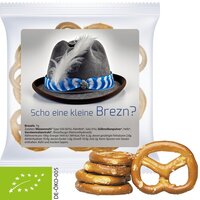 Bio Mini Brezeln Original, ca. 7g, Express Maxi-Tüte mit Etikett