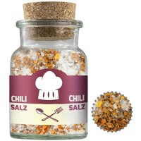 Gewürzmischung Chili-Salz, ca. 55g, Korkenglas