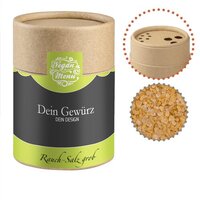 Gewürzmischung Rauch-Salz grob, ca. 130g, Biologisch abbaubarer Eco Pappstreuer Midi