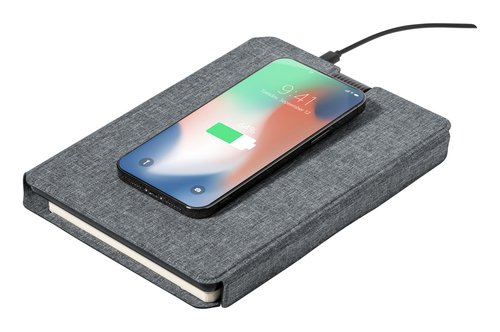 Morrison Notizbuch mit Wireless-Charger