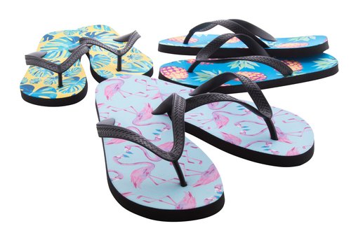 Suboslip Zehensandalen mit Sublimationsdruck