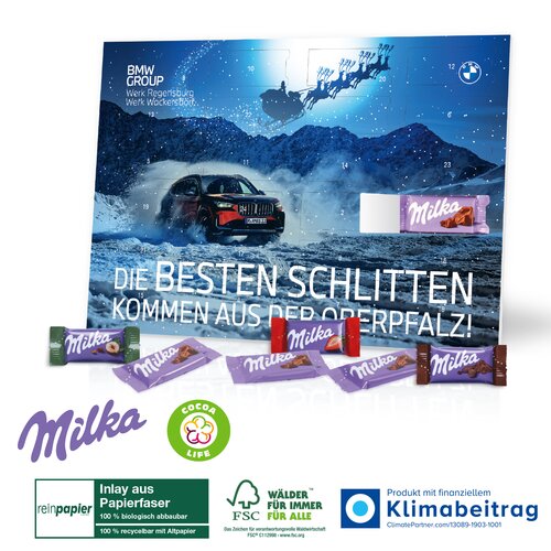 Tisch-Adventskalender Organic