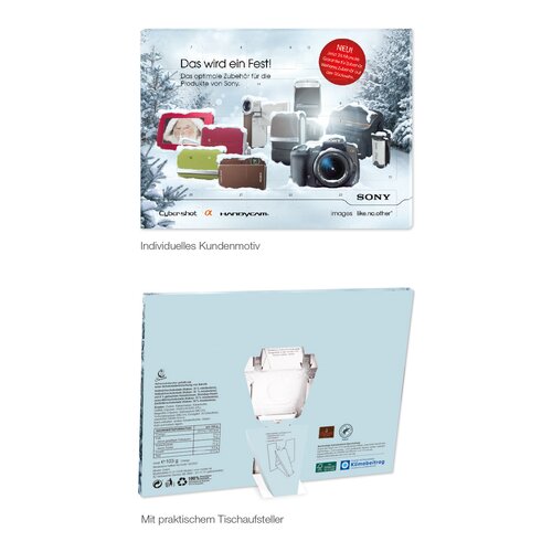 Tisch-Adventskalender „Business Exklusiv“, Klimaneutral, FSC®