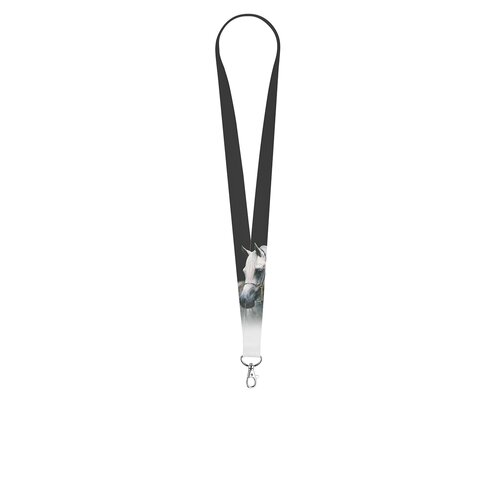 Schlüsselband/Lanyard "Transfer" mit Karabinerhaken, Bandbreite 20 mm