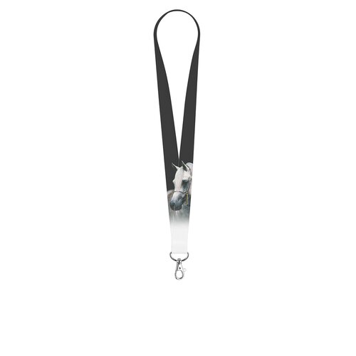 Schlüsselband/Lanyard "Transfer" mit Karabinenerhaken, Bandbreite 25 mm