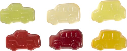 Fruchtgummi STANDARD 15 g, im konventionellen Tütchen