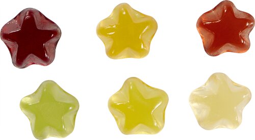 Fruchtgummi STANDARD 15 g, im konventionellen Tütchen