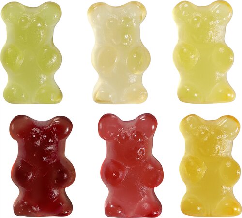 Fruchtgummi STANDARD 15 g, im konventionellen Tütchen